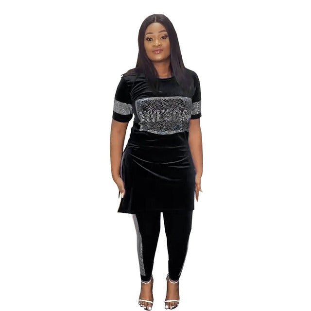 Bold and Beautiful: African American Inspired Women Winter Sportswear Tracksuit - Flexi Africa offers Free Delivery Worldwide