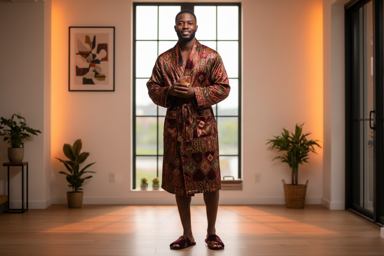 Men's Robes and Slippers - Flexi Africa