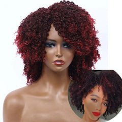 10" Braided Wigs Afro Bob Wig Synthetic Dreadlock Wigs Short Curly - Flexi Africa - Free Delivery Worldwide only at www.flexiafrica.com