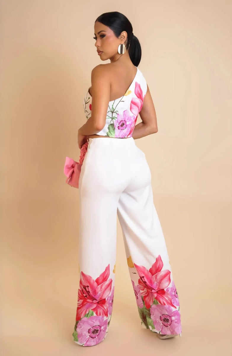 2 Piece Sets African Sets For Women New African Print Elastic Bazin Baggy Pants Rock Style Dashiki Famous Suit Lady Outfits - Free Delivery Worldwide only at Flexi Africa