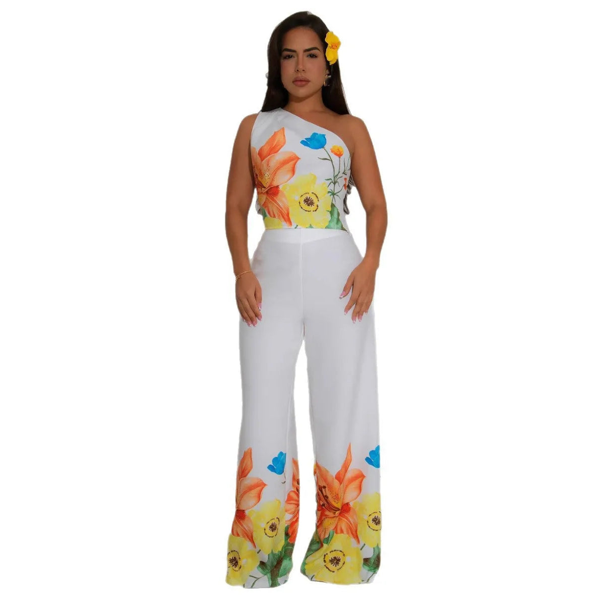 2 Piece Sets African Sets For Women New African Print Elastic Bazin Baggy Pants Rock Style Dashiki Famous Suit Lady Outfits - Free Delivery Worldwide only at Flexi Africa