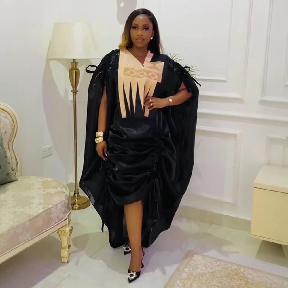 2PC African Dashiki Ankara Outfit for Women – Plus Size Kaftan Boubou Gown Wedding & Party Dress Set - Free Delivery Worldwide only at Flexi Africa