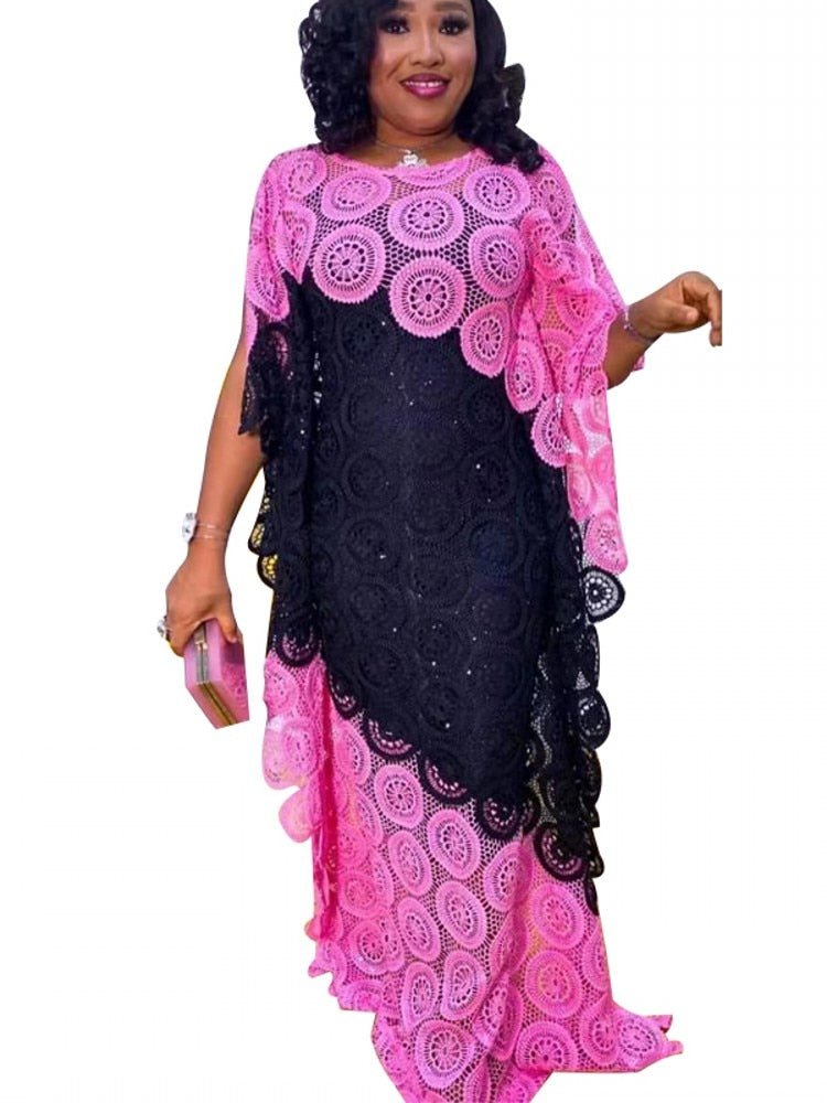 2PC Dashiki African Clothing Robe Femme, Slim Evening Long Dress for Women - Flexi Africa - Free Delivery Worldwide