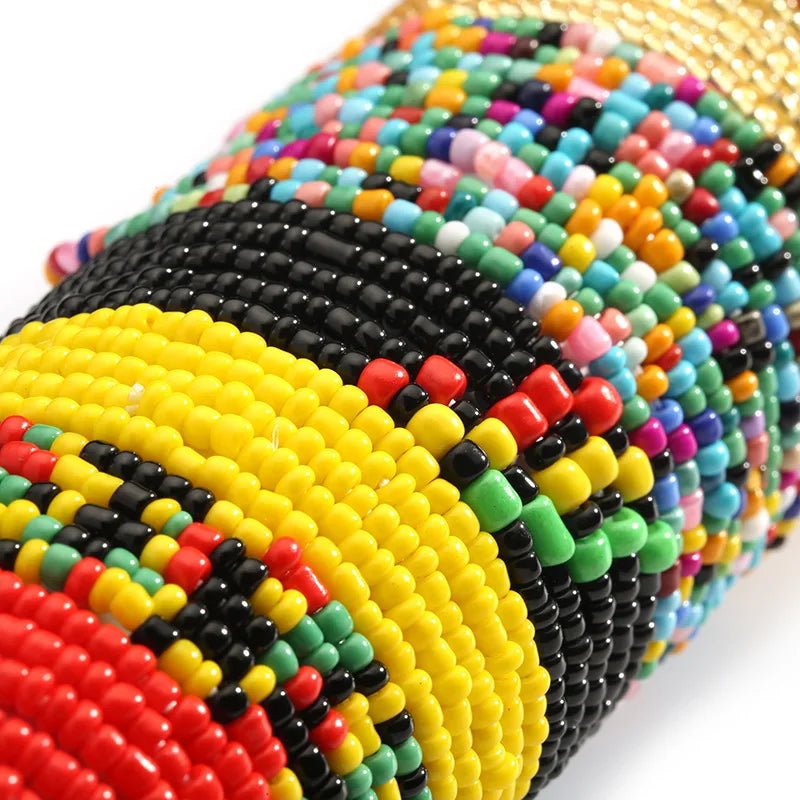 2PC Summer Waist Bead Chains African Belly Beads Colorful Beach Bikini Body Belly Chain Elastic Jewelry - Flexi Africa