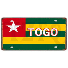 30X15CM Shabby Chic Metal Sign: Nigeria Niger City Car License Plate for Wall Decor, Restaurant, Craft, Home Decor - Free Delivery Worldwide only at Flexi Africa