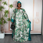 Women's Luxurious African Kanga Dress – Mother of the Bride & Church Wear