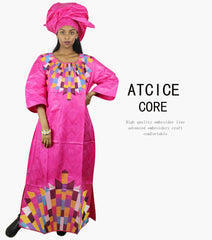 African Dress for Women – Stylish Bazin Riche Embroidery Design