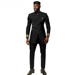 Buy African Ethnic New Men's Casual Suit - Refined and Fitted Style for only $157.30 at Flexi Africa!