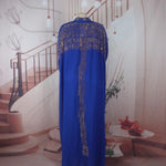 Women's Rhinestone Kanga Dress 2-Piece Set – Elegant African Party Gown – alternate view 14