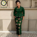 Women's African-Print Blazer & High-Waist Skirt Set, image 18 of 21 – Flexi Africa