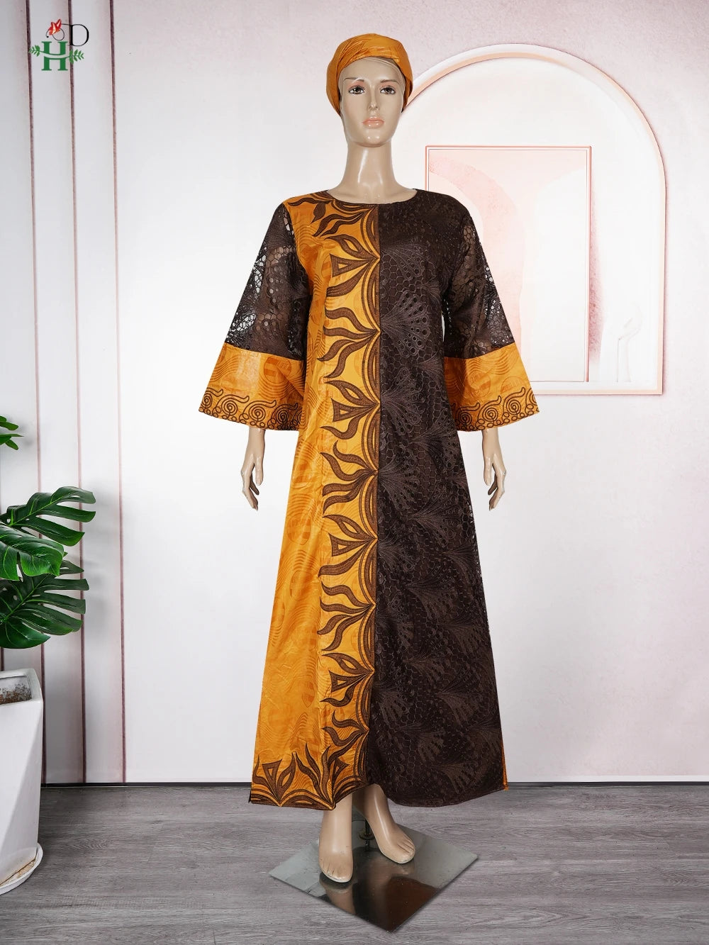 African Clothes Plus Size For Women Elegant Dresses Gown Embroidery Party - Free Delivery Worldwide only at Flexi Africa