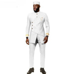 Buy African Ethnic New Men's Casual Suit - Refined and Fitted Style for only $157.30 at Flexi Africa!