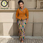 Women's African-Print Blazer & High-Waist Skirt Set, image 20 of 21 – Flexi Africa