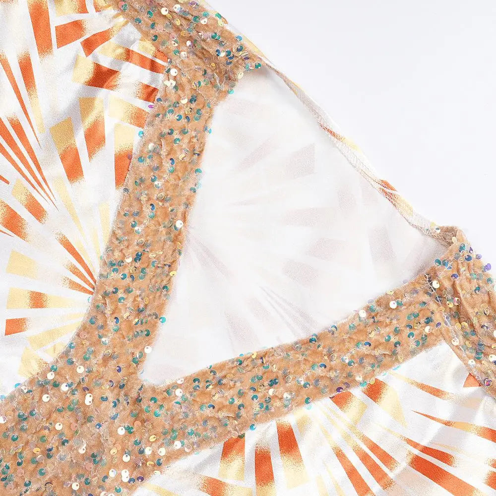 Women's African Abaya Dress – Luxury Caftan Gown for Evening & Celebration - Free Delivery Worldwide only at Flexi Africa