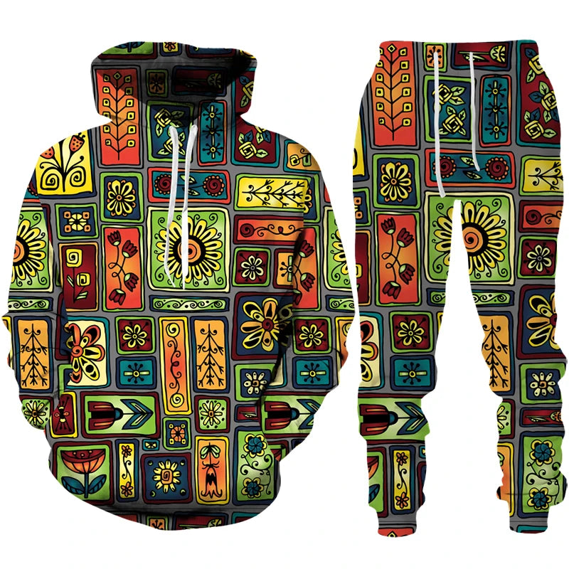 African-Print Casual Tracksuit, image 24 of 24 – Flexi Africa