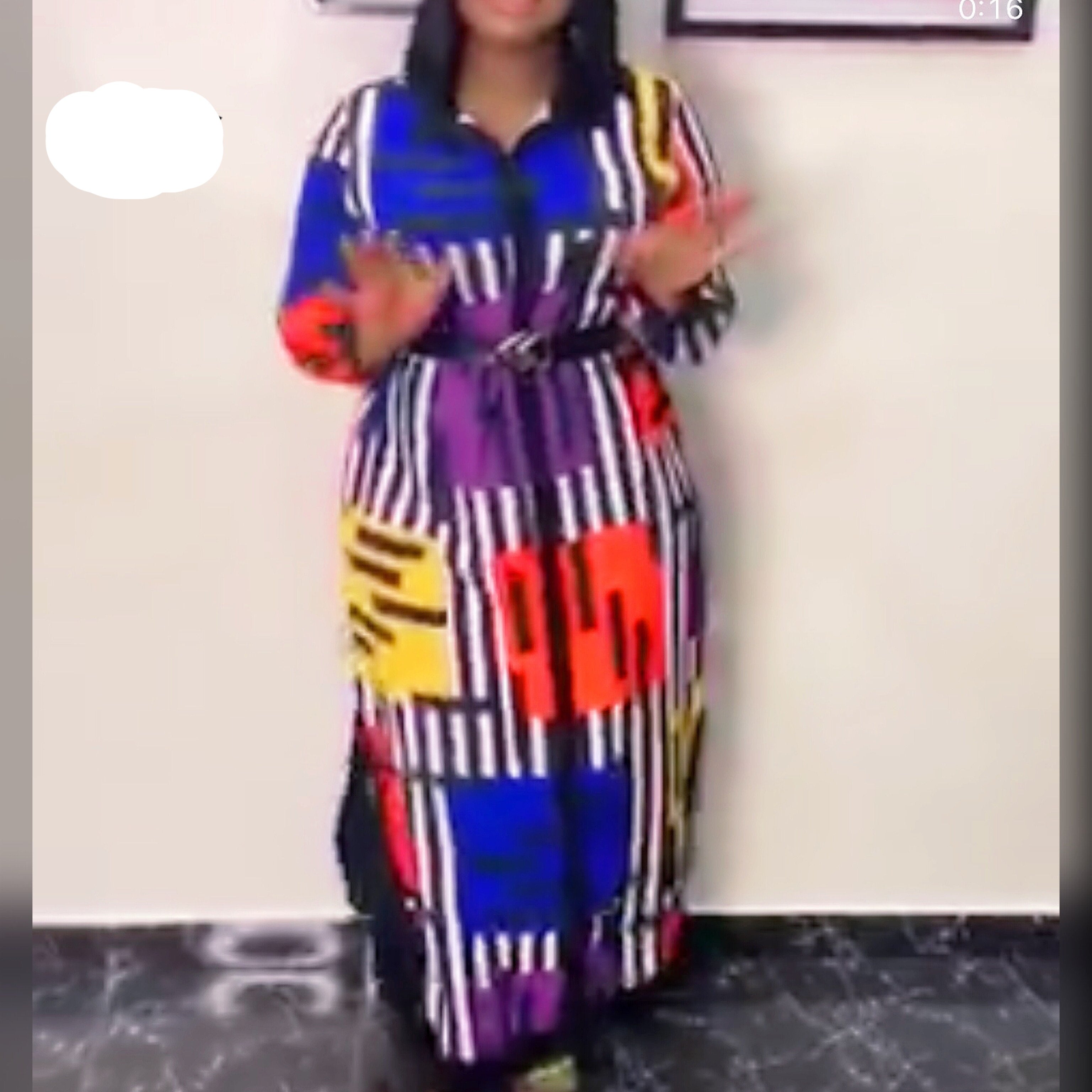 African-Inspired Chiffon Dashiki: A Stylish Twist on Traditional Party Attire - Flexi Africa - Flexi Africa offers Free Delivery Worldwide - Vibrant African traditional clothing showcasing bold prints and intricate designs