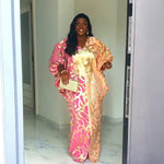 Buy Luxury African Jacquard Dress for Women – Elegant Plus Size Designer Outfit for only $67.57 at Flexi Africa!