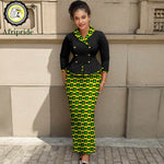 Women's African-Print Blazer & High-Waist Skirt Set, image 9 of 21 – Flexi Africa