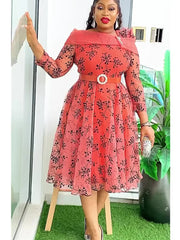 African Dresses for Women | Elegant Ankara Dashiki Plus Size Wedding & Office Attire