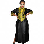 Women's Abaya Embroidered Dashiki Dress – Plus Size Party & Church Wear – alternate view 4