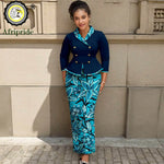 Women's African-Print Blazer & High-Waist Skirt Set, image 13 of 21 – Flexi Africa