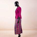 Women's African-Print Blazer & High-Waist Skirt Set, image 3 of 21 – Flexi Africa