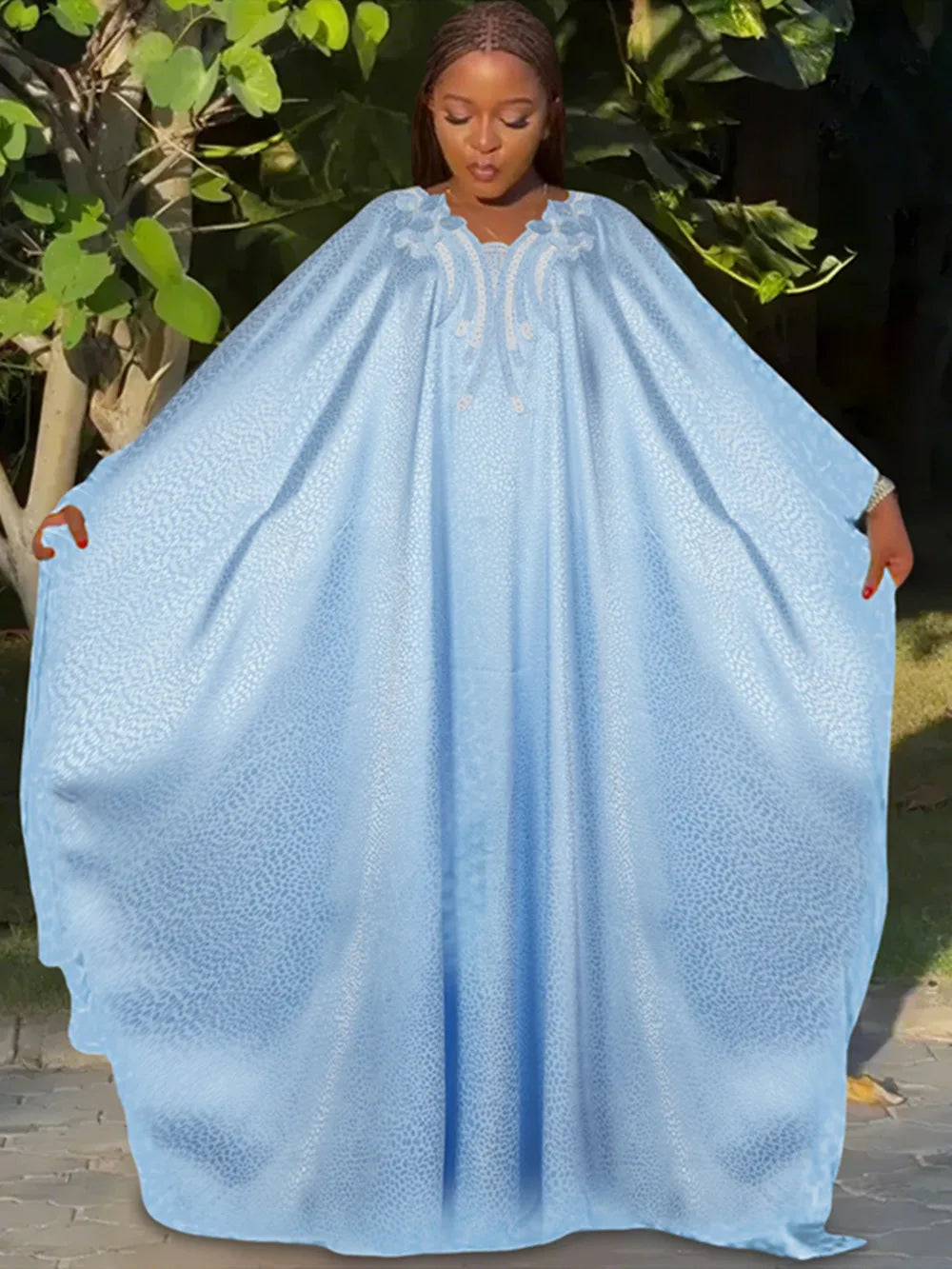 Luxury Abaya for Women – Caftan Boubou Dress for Evening & Party Wear