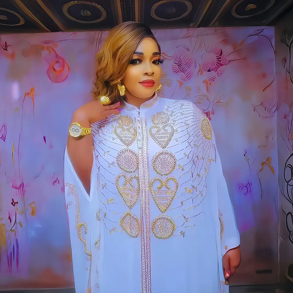 Women's Boubou-Style Occasion Dress