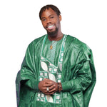Buy African Men’s Bazin Riche Long Sleeve Top – Traditional Elegant Dashiki Shirt for only $104.06 at Flexi Africa!