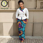 Women's African-Print Blazer & High-Waist Skirt Set, image 10 of 21 – Flexi Africa