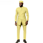 Buy African Ethnic New Men's Casual Suit - Refined and Fitted Style for only $157.30 at Flexi Africa!