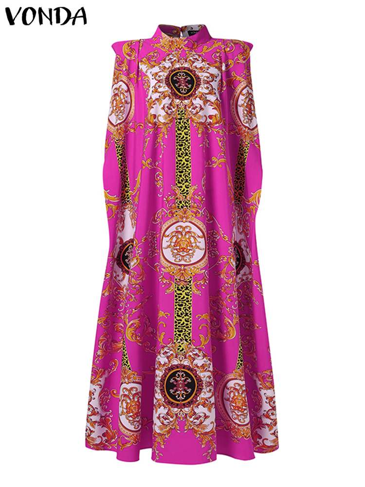 Bohemian Elegance: Sleeveless Maxi Sundress for Effortless Chic - Flexi Africa - Flexi Africa offers Free Delivery Worldwide - Vibrant African traditional clothing showcasing bold prints and intricate designs