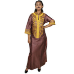 Women's Abaya Embroidered Dashiki Dress – Plus Size Party & Church Wear – alternate view 5