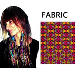 Women's African-Print Tassel Drop Earrings, image 30 of 35 – Flexi Africa