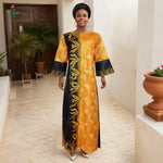 African Clothes Plus Size For Women Elegant Dresses Gown Embroidery Party - Free Delivery Worldwide only at Flexi Africa