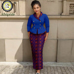 Women's African-Print Blazer & High-Waist Skirt Set, image 14 of 21 – Flexi Africa
