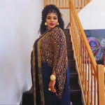 Women's Rhinestone Kanga Dress 2-Piece Set – Elegant African Party Gown – alternate view 28