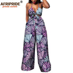 African 2 Piece Set for Women Dashiki Strapless Short Top+full Length Print Pants Ankara Clothing Attire AFRIPRIDE A1826005 - Free Delivery Worldwide only at Flexi Africa