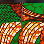 African 2 Piece Set for Women Dashiki Strapless Short Top+full Length Print Pants Ankara Clothing Attire AFRIPRIDE A1826005 - Free Delivery Worldwide only at Flexi Africa