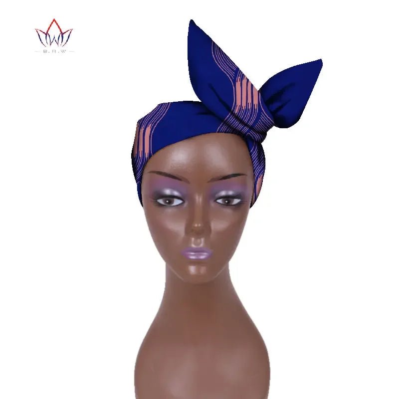 African Ankara Headband for Women – Fashion Hair Wrap & Scarf Accessory - Free Delivery Worldwide only at Flexi Africa