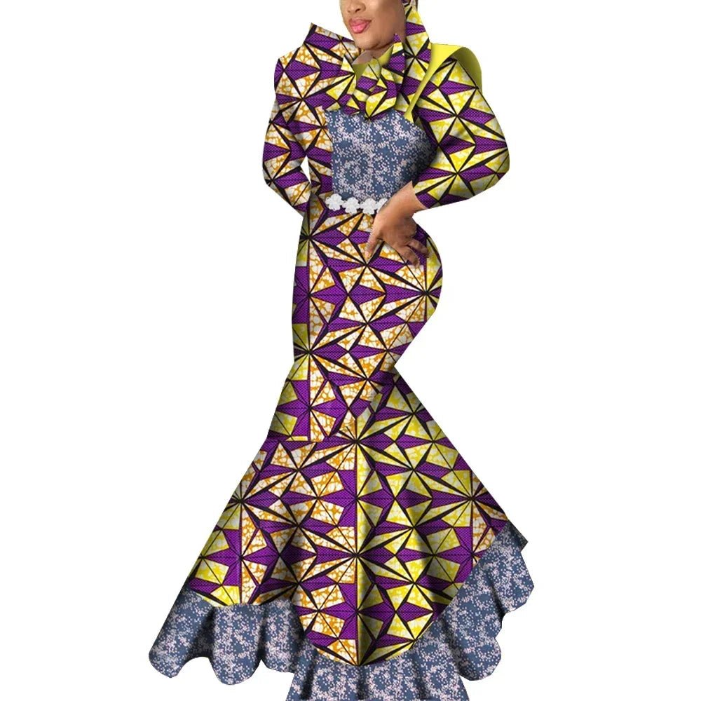 dashiki bodycon dress Women's Bodycon Dashiki African Midi Dresses Bohemian Vintage Club Dress