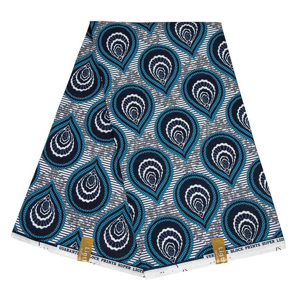 African Ankara Prints Wax Fabric Patchwork Retro Style Warp Sewing Woman Dress Craft DIY Africa Material 100% Polyester By Yard - Free Delivery Worldwide only at Flexi Africa