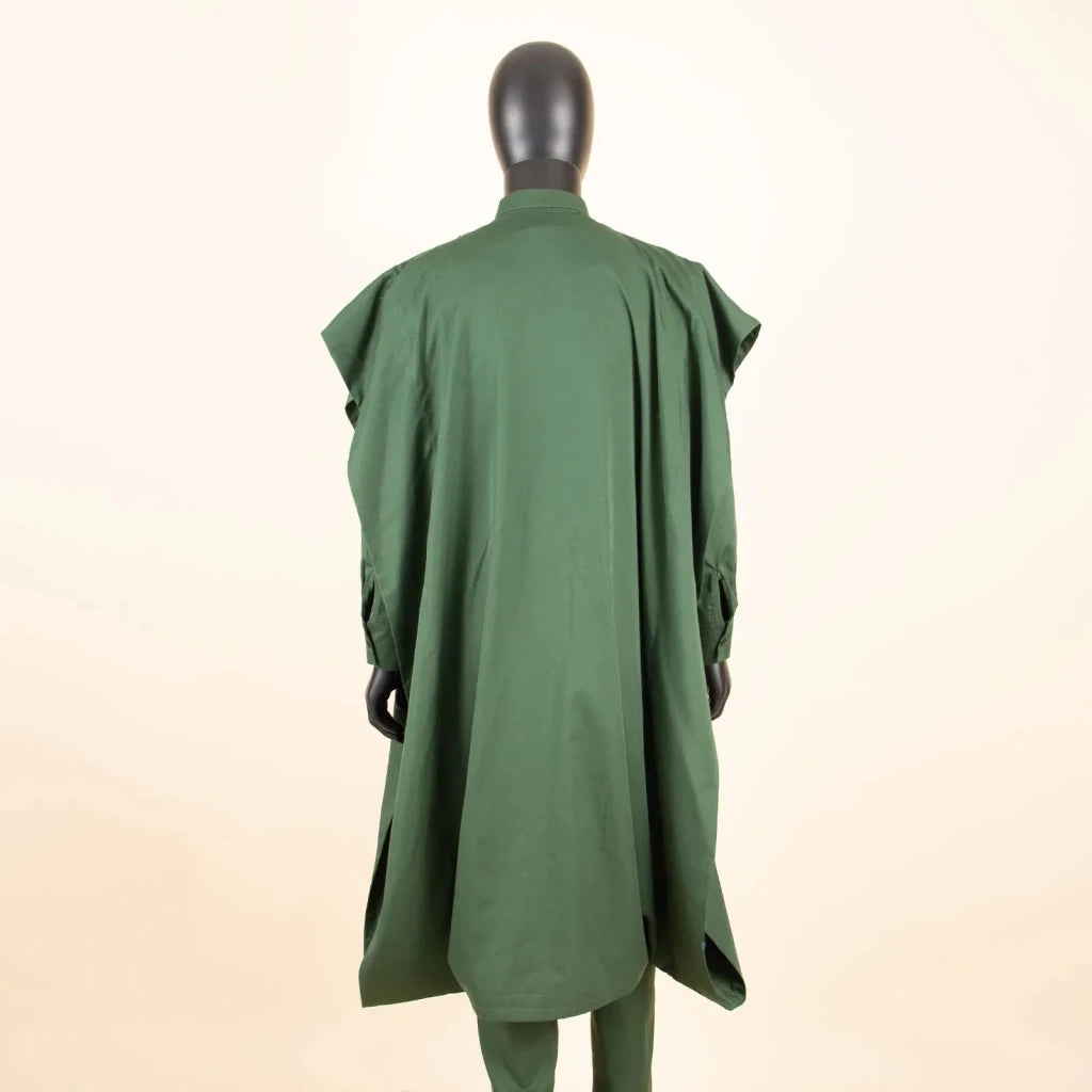 African Clothes for Men Robe Shirts and Pants Set Outfits Attire for Wedding - Free Delivery Worldwide only at Flexi Africa