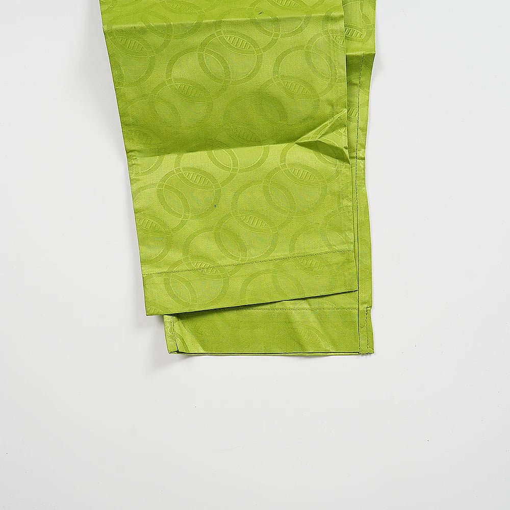Traditional Agbada Sets 2PCS Green Bazin Riche Shirt Pant Suits Plus Size - Free Delivery Worldwide only at Flexi Africa