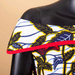 African Couple Matching Dashiki Set – Men’s Shirt & Pants + Women’s Split Dress - Free Delivery Worldwide only at Flexi Africa