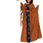 African Couple Matching Outfits – Elegant Women’s Dress & Men’s Dashiki Set - Free Delivery Worldwide only at Flexi Africa