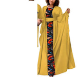 African Couple Matching Outfits – Elegant Women’s Dress & Men’s Dashiki Set - Free Delivery Worldwide only at Flexi Africa