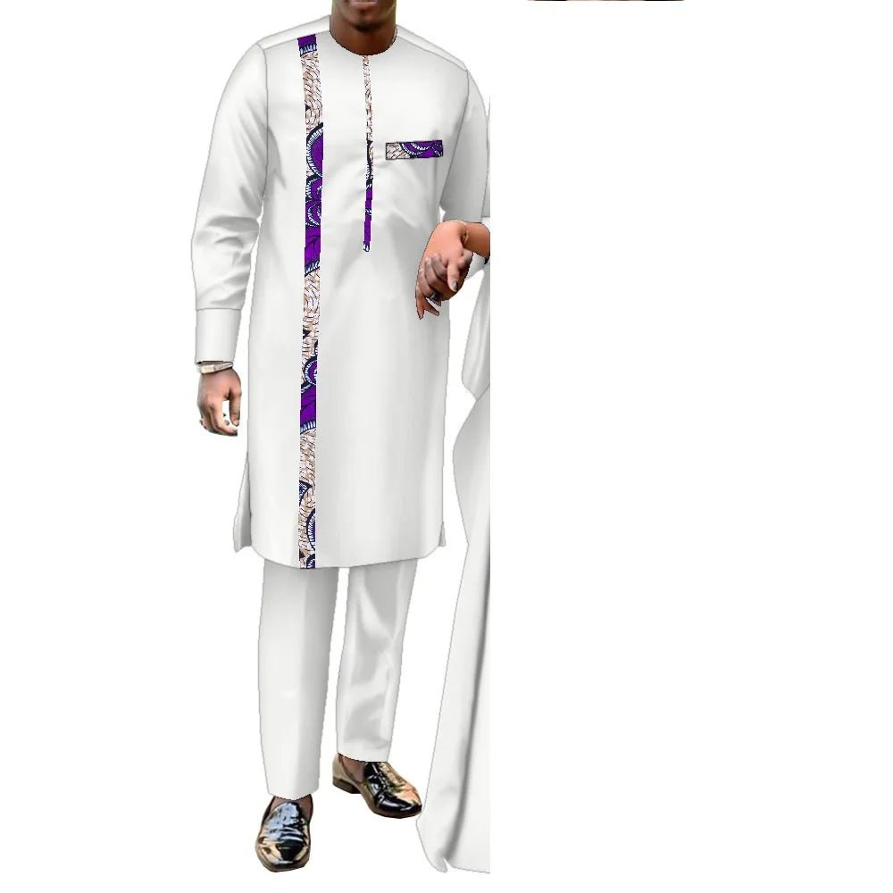 African Couple Matching Outfits – Elegant Women’s Dress & Men’s Dashiki Set - Free Delivery Worldwide only at Flexi Africa