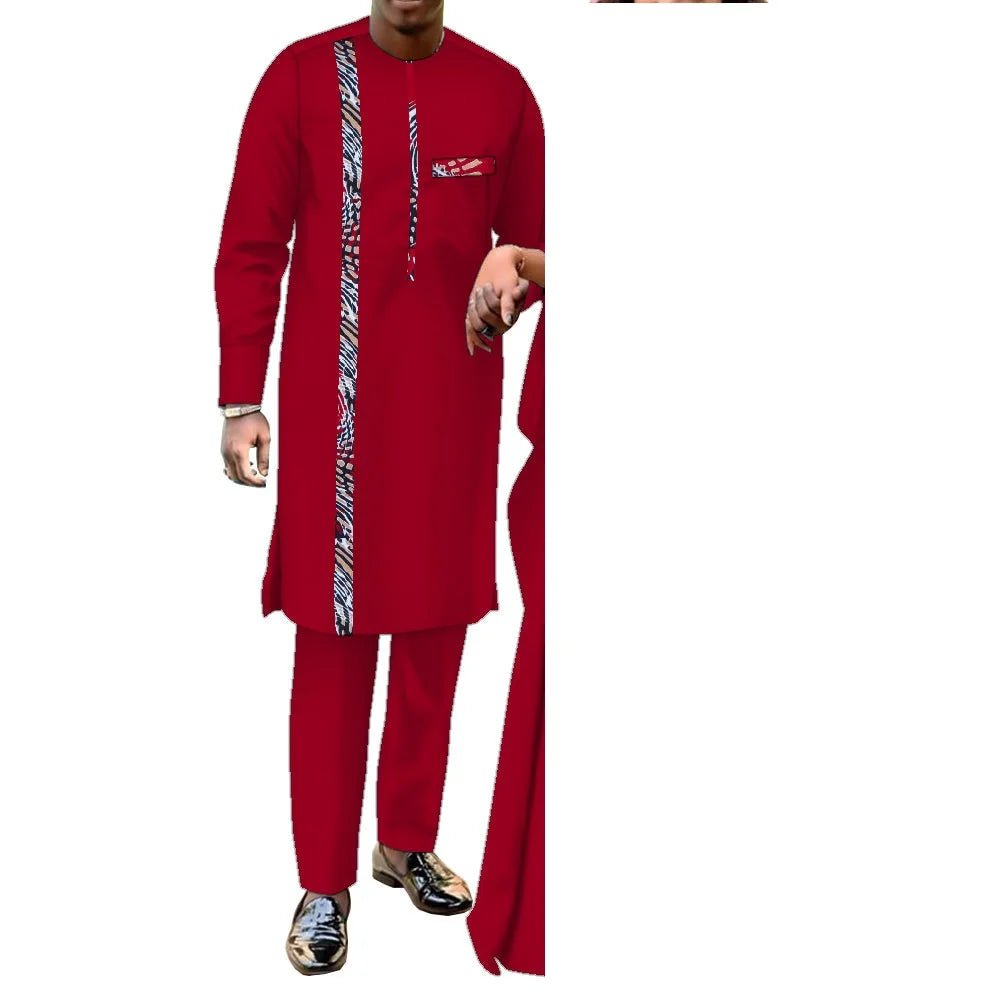 African Couple Matching Outfits – Elegant Women’s Dress & Men’s Dashiki Set - Free Delivery Worldwide only at Flexi Africa