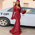 African Dresses for Women – Dashiki Ankara Print Dress - Free Delivery Worldwide only at Flexi Africa